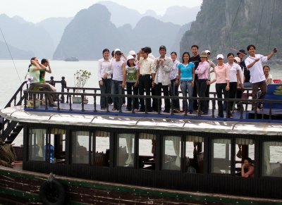 Vietnamilainen matkailijaryhmä